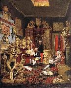 Johann Zoffany Charles Towneley in his Sculpture Gallery oil painting